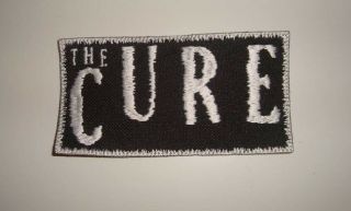 The Cure - Logo Embroidered Patch 69 Eyes Sisters Of Mercy Joy Division Smiths