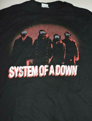 System Of A Down Soad T Shirt Medium Vintage Group Print