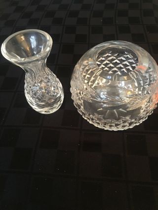 Waterford Lead Crystal Glandore Small Bud Vase,  4 