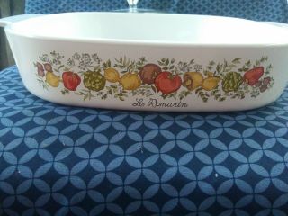 VCorning Ware Spice of Life A - 10 - B Casserole Dish Covered Skillet W/ Lid 10 inch 4