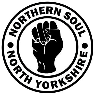 North Yorkshire - Northern Soul - Novelty Car / Window Sticker,  1 / Gifts