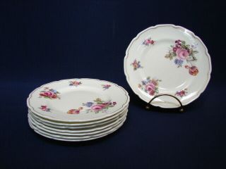 Set Of 8 Vintage Royal Doulton The Bristol 6 - 1/8 " Bread Plates