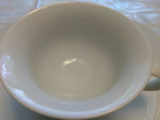 Pottery Barn PB White Porcelain Made in Japan Dinnerware SET OF 4 3