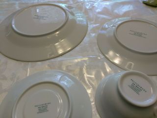 Pottery Barn PB White Porcelain Made in Japan Dinnerware SET OF 4 4