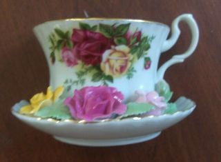 Royal Albert Old Country Roses Teacup Night Light