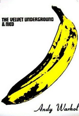 The Velvet Underground Poster Andy Warhol Banana