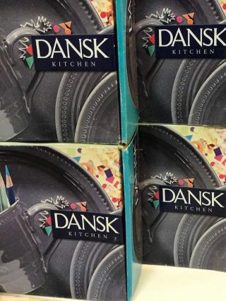Dansk Craft Colors 8 Pc Set Gray Stone In Boxes