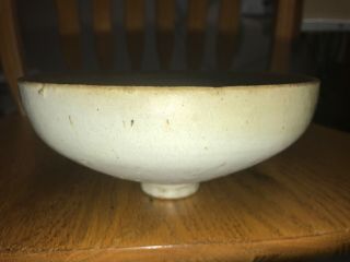 Mid Century 1952 Studio Pottery Bowl Vase Signed Coy/cay?