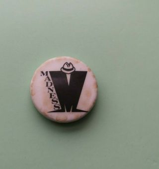 Vintage MADNESS (SKA/2 Tone) 2 Badge Bundle Circa 1980s 4