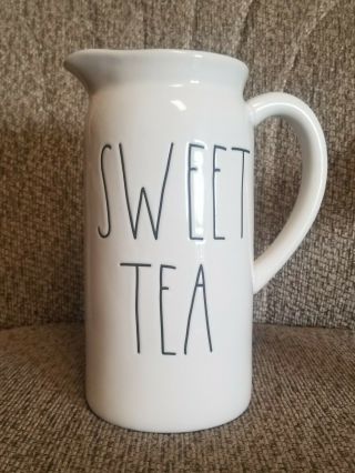 Rae Dunn Sweet Tea Ceramic Pitcher By Magenta