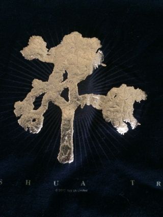 U2 The Joshua Tree 30th Anniversary T - Shirt Tee Gift Never Worn Us Made Black L