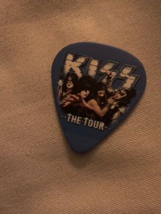 Kiss Tour Guitar Pick Live Icon Eric Singer Rock Band 8/27/12 Maryland Mass Drum