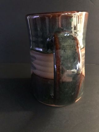 Always Azul Tall Mug Tankard Ceramic Glazed 2