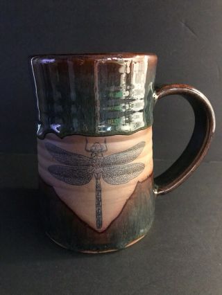 Always Azul Tall Mug Tankard Ceramic Glazed 3