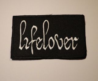 Lifelover Embroidered Patch Swedish Black Metal Usa Seller Fast Delivery