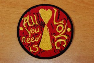 The Beatles,  " All You Need Is Love " Clothing Patch Lyrics