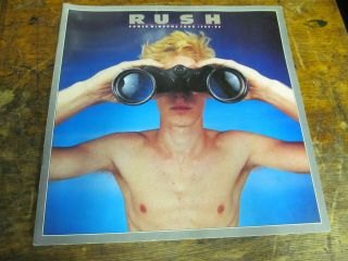 Rush Power Windows 1985/6 Tour Program Rock Memorabilia