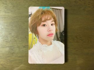 Twice 1st Once Official Photo Card Fanclub Goods - Chaeyoung Limited Edition