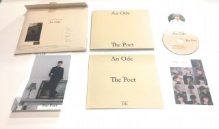 Seventeen 3rd Mini Album An Ode Cd R,  Booklet,  Sticker The Poet Ver 1