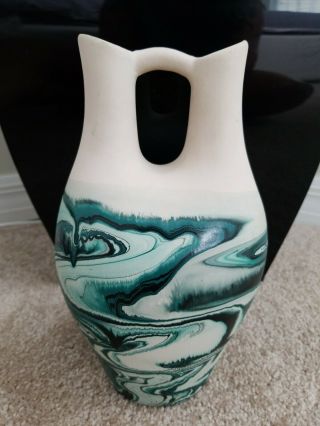 Gorgeous Nemadji Wedding Vase Art Pottery