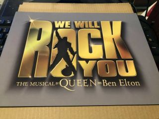 Queen We Will Rock You Official Tour Programme