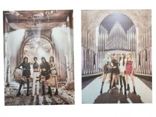 Blackpink - Kill This Love Double Sided Poster From Album - Folded