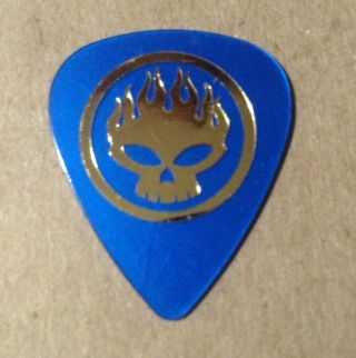 The Offspring Blue W/gold Ibanez Guitar Pick