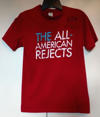 The All American Rejects Autographed Concert Tshirt - Rare - Adult Small - 2006?