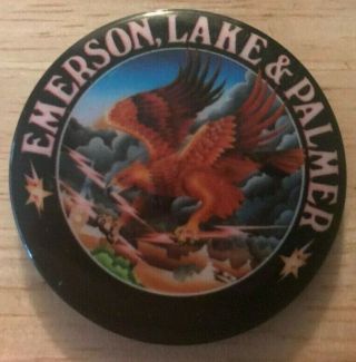 Rare Pin Emerson Lake And Palmer