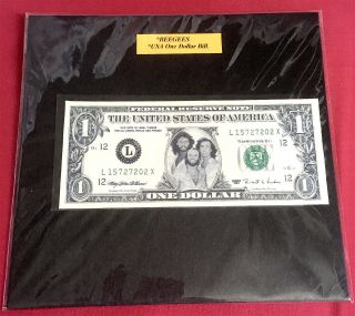 Bee Gees Novelty Usa Dollar Bill / Note