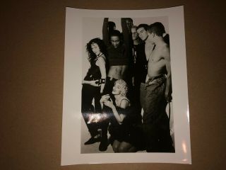 Madonna Truth Or Dare Rare Promo Photo 8 " X 10 " Blond Ambition World Tour