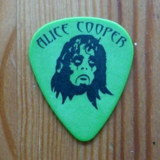 Alice Cooper / Jason Hook - Rare Custom Plectrum / Guitar Pick -