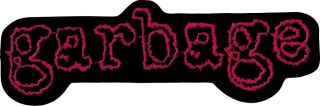 9467 Pink & Black Garbage Logo Shirley Manson 90s Alternative Patch / Applique