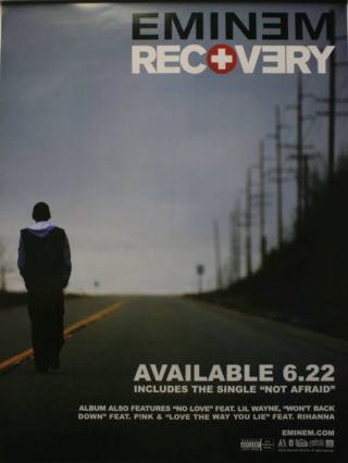Eminem Recovery Double Sided Poster 24x18