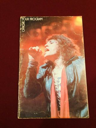 Official 1975 Rolling Stones Tour Of The Americas Program