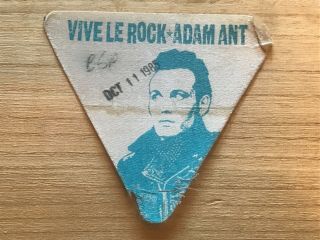 Adam Ant Vive Le Rock 