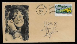 Janis Joplin Woodstock Featured On Limited Edition Collector 