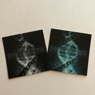 Disturbed Evolution Album Cover Promo Stickers