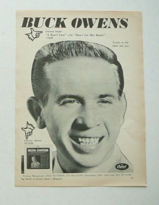 Buck Owens Capitol Records 60 
