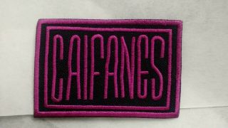 Caifanes Patch Embroidered Iron/sew - On Jaguares 90s Rock Mexicano
