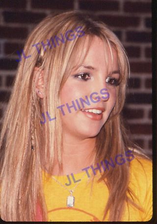 Britney Spears Candid Color Slide From The 1990s 1