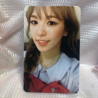 Wendy Official Photocard Red Velvet 1st Album The Red