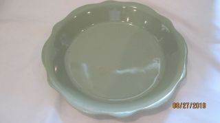 Southern Living At Home Gail Pittman Sage Green Pie Plate 40167