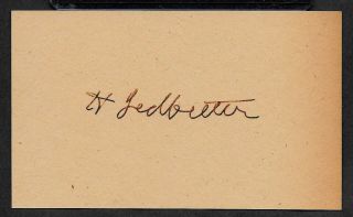 Huddie Lead Belly Ledbetter Autograph Reprint On Period 1930s 3x5 Card
