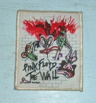 Pink Floyd The Wall Sew On Patch Rock & Roll Music