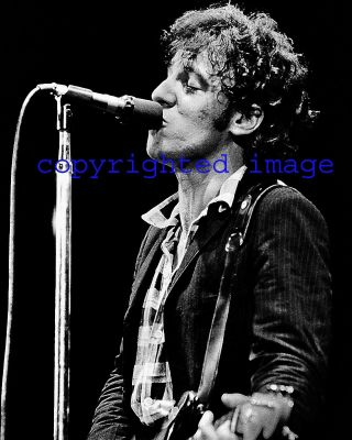 Bruce Springsteen July 5,  1978 La Forum Darkness Tour B,  W 8x10 M