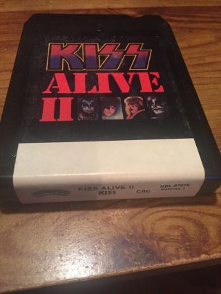 Kiss Alive II 1977 Casablanca Records 8 Track Tape 2