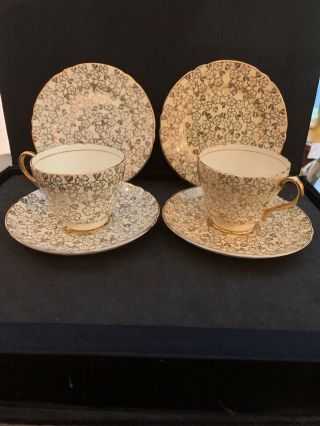 Vintage Rare Shelley Teacup And Saucer Set