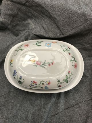 Villeroy & Boch - " Mariposa " - Oval Covered Bakers Dish - -