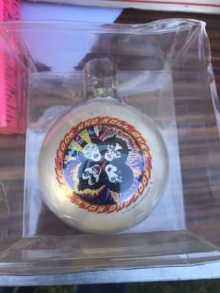 Vintage Kiss Rock Band Christmas Ornament